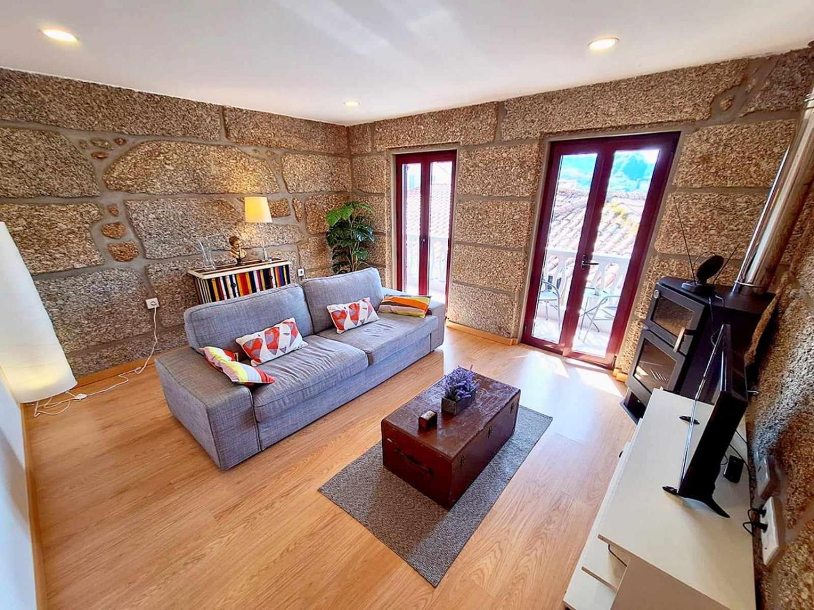 Villa Stone House Entre Os Rios Esterno foto